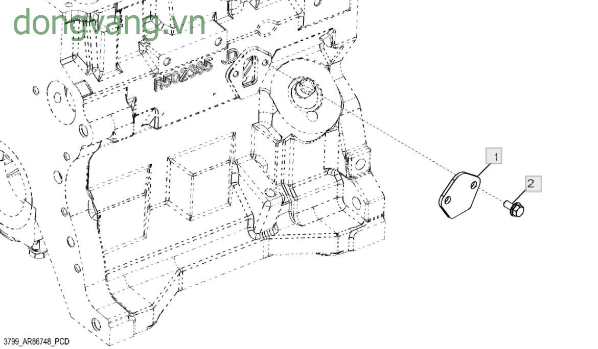 3799 Fuel Transfer Pump Cover - ST451011